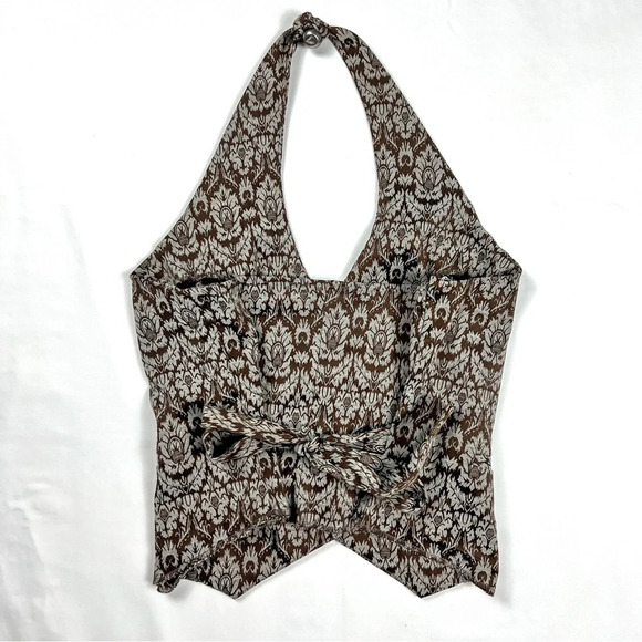 Vintage 90’s Forever 21 Cropped Waist Coat - Picture 2 of 8